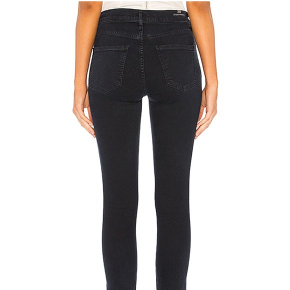 Citizens of Humanity High Crop Skinny in Black - Picture 3 of 5